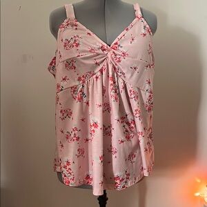 Floral Pink Women's Top